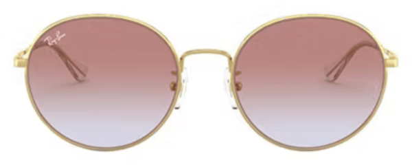 แว่นกันแดด RAY-BAN รุ่น OVAL RB3612D เลนส์สีชมพูไล่เฉด